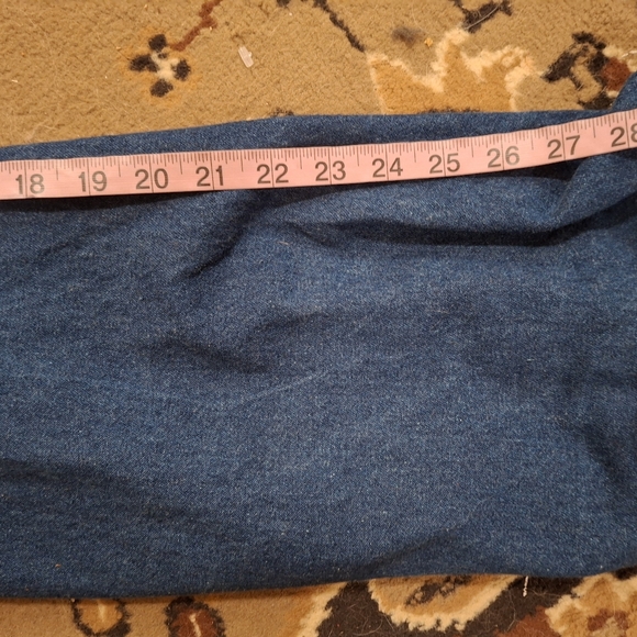 Liberty Made in USA Vintage Denim Work Wear Bibs Overalls Men's Size 42 x 29" - Picture 11 of 11